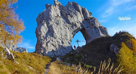 arco roccioso porta di prada|porta di prada via cainallo.